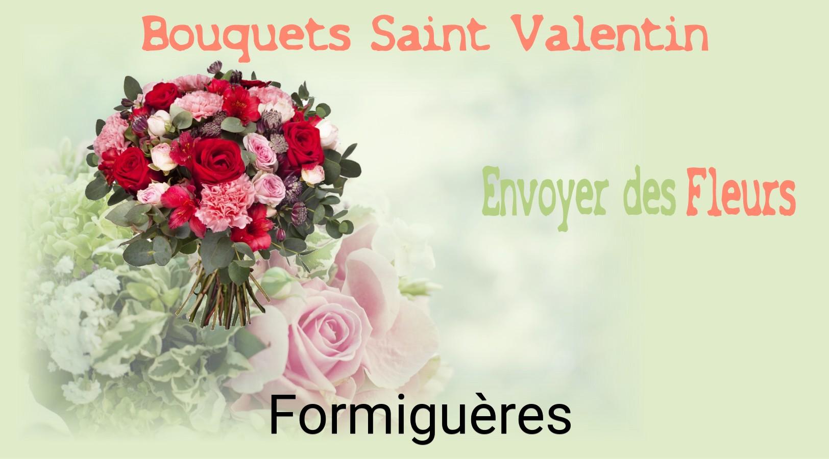 Roses de Saint-Valentin livrées à Formiguères